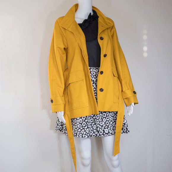 Ann Taylor Yellow Coat - Picture 5 of 10